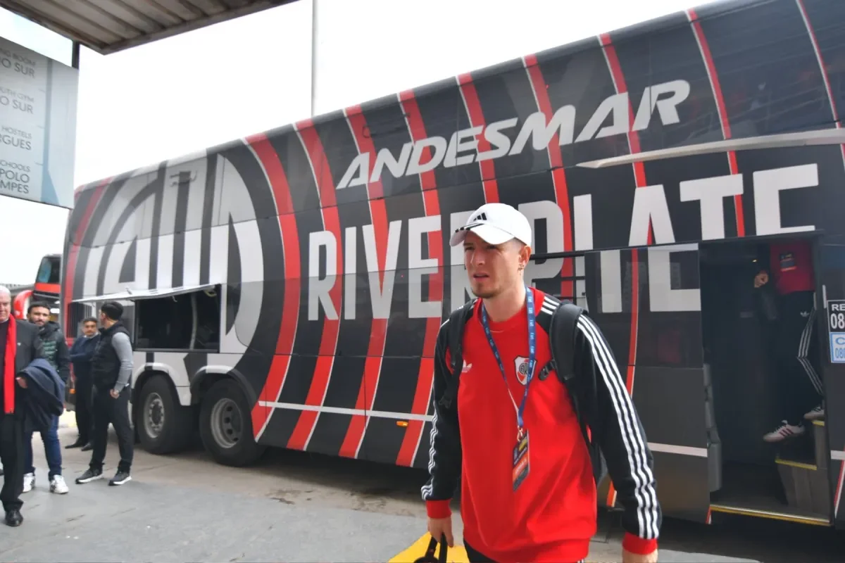 Aníbal Moreno, capitán sorpresivo de River en la final contra Belgrano