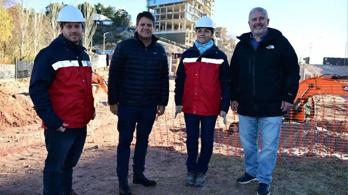 Avanza la construcción del puente elevado en el Acceso Norte de Neuquén