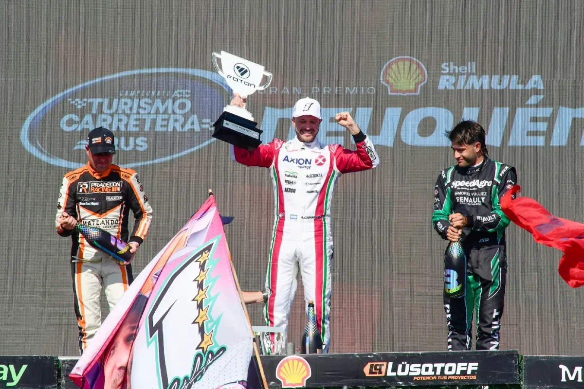 Canapino se consagra en Neuquén con una victoria en la Final del TC