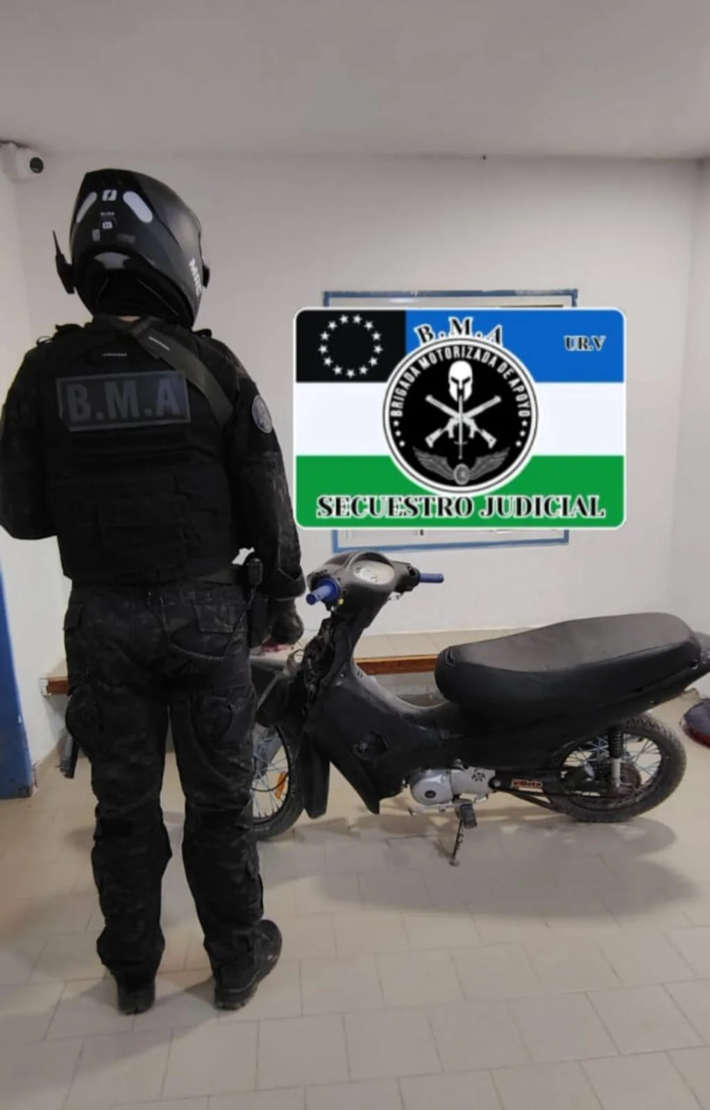 Cipolletti recupera motocicleta robada: un paso más en la lucha contra el delito