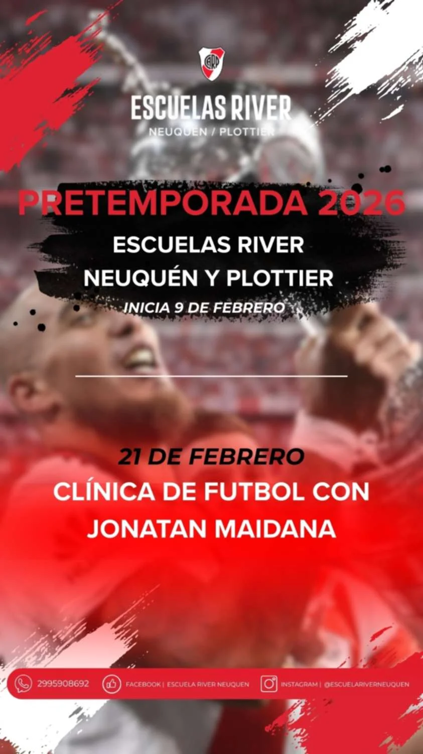 Clínica de Fútbol para Jóvenes: Jonatan Maidana llega a Neuquén para compartir su experiencia