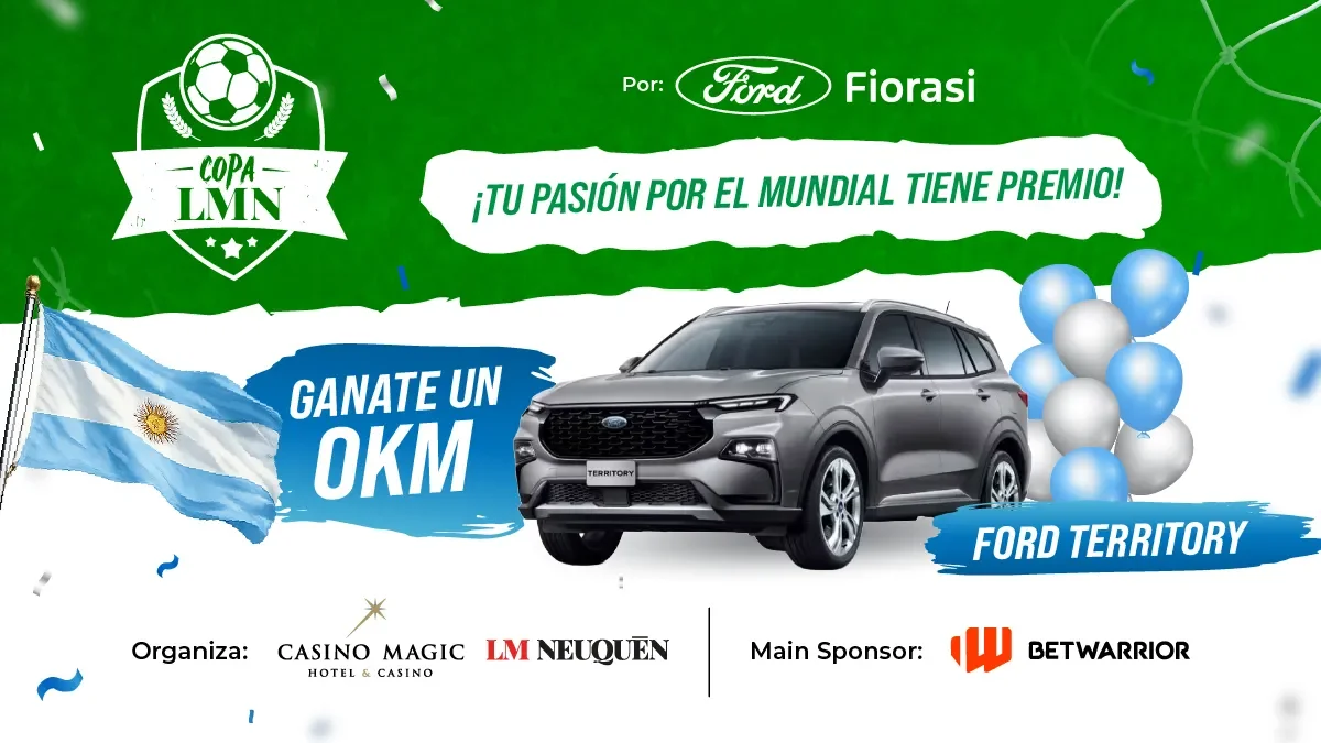 Copa LMN 2026: Participá y podés ganar una Ford Territory 0km
