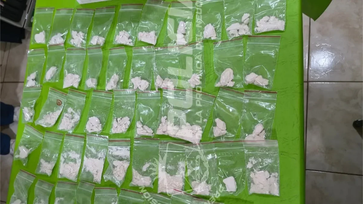 Desarticulan red de narcotráfico en Zapala: cuatro detenidos en el operativo