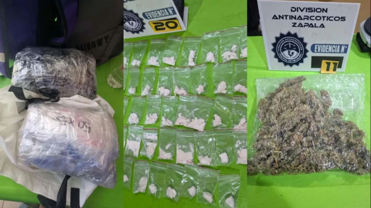 Desmantelan red narco en Zapala: cuatro detenidos tras operativo policial