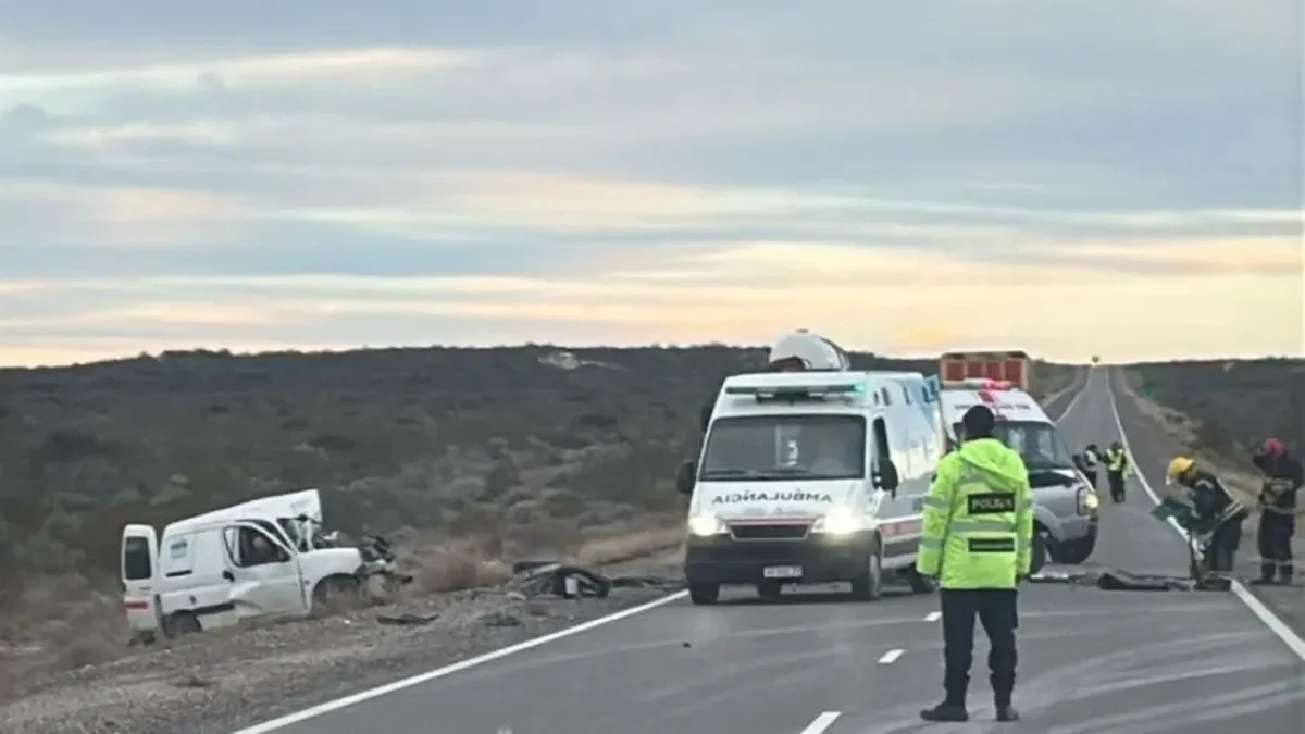 Identifican a las víctimas fatales del fatal accidente en la Ruta Provincial 2