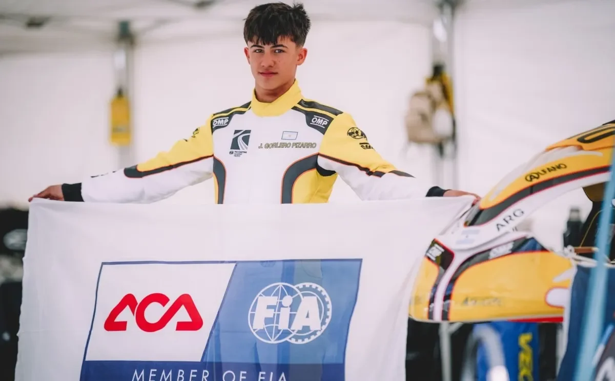 Joaquín Gorlero Pizarro competirá en Italia por el FIA Academy Trophy de Karting