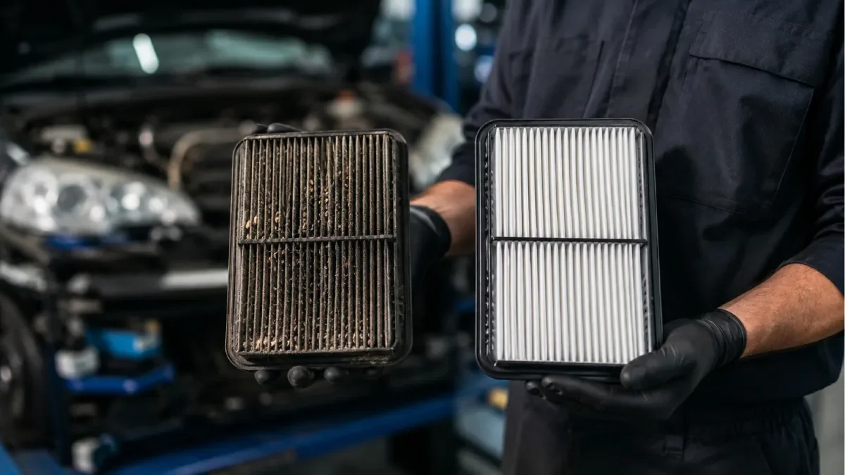 Mecánico revela verdades ocultas sobre el cambio del filtro de aire del auto
