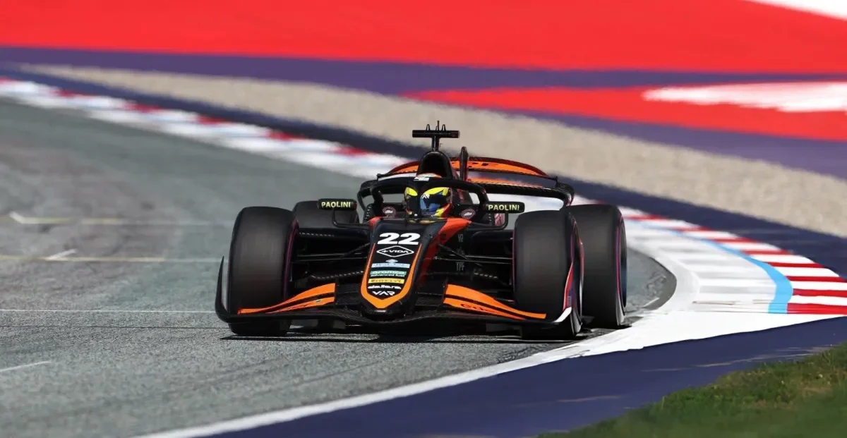 Nico Varrone destaca en la Fórmula 2 con un desempeño sobresaliente en Austria