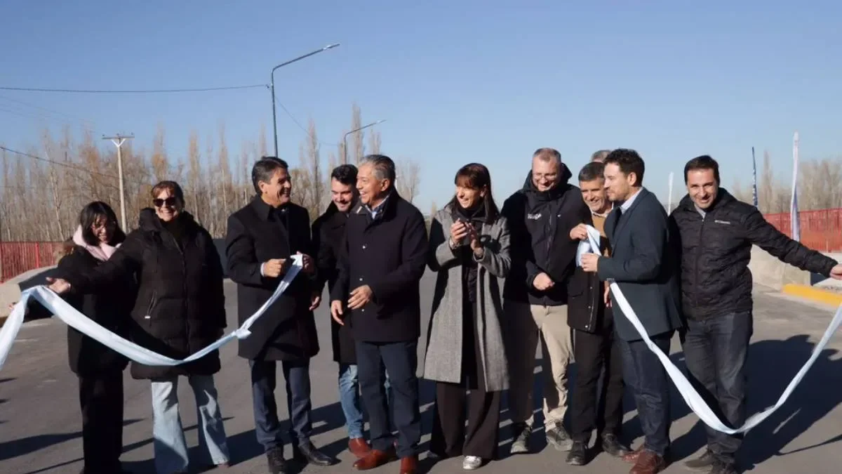 Puente Anaya inaugurado: mejora la conexión entre barrios del sur de Neuquén