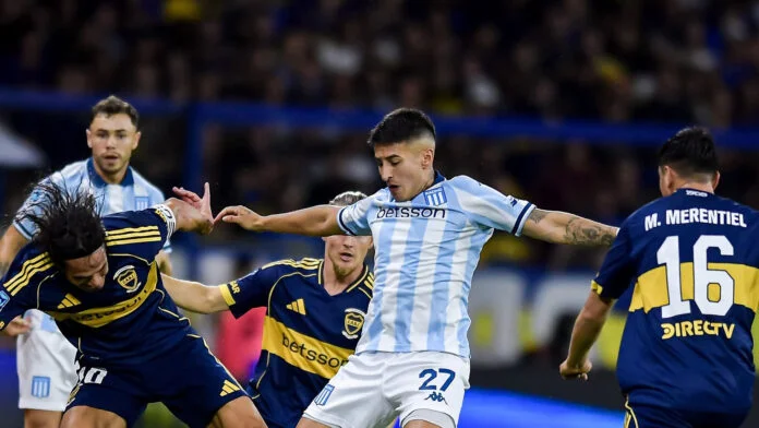 Racing sorprende a Boca y agrava su crisis en el torneo local