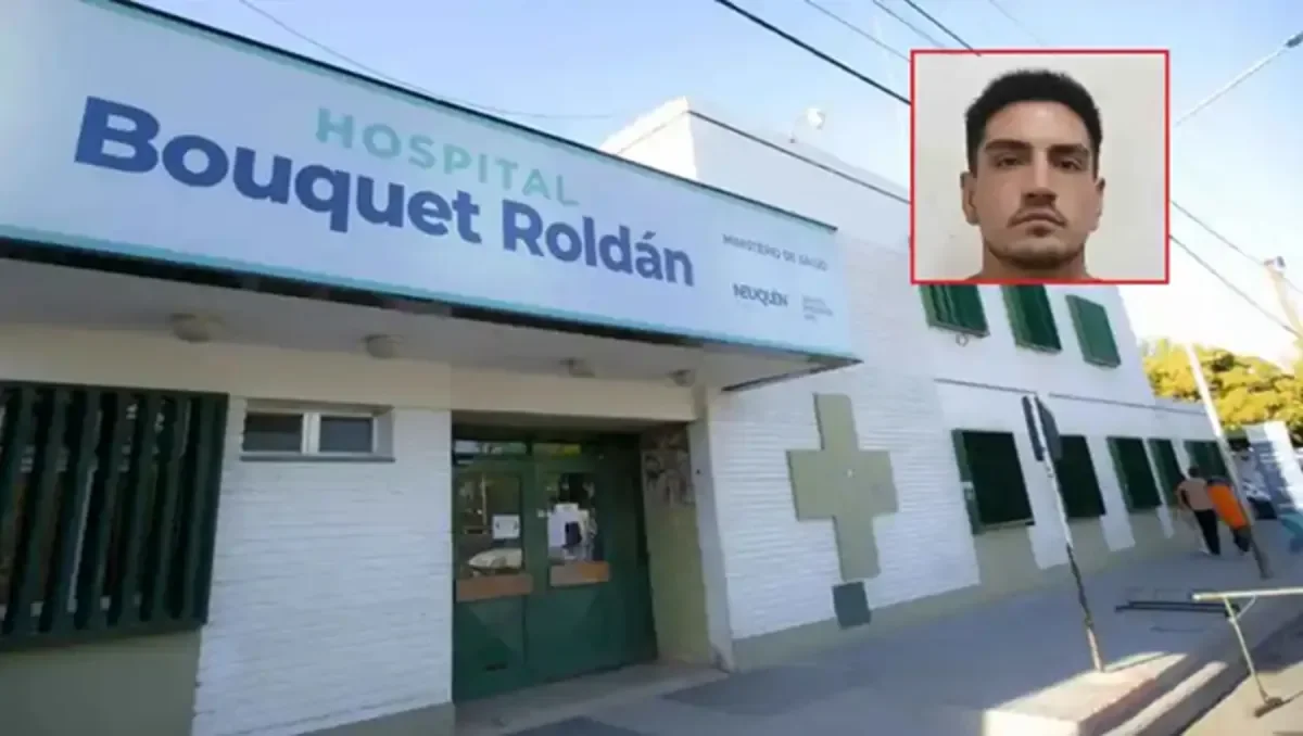 Recapturan a interno fugado del hospital Bouquet Roldán en Neuquén