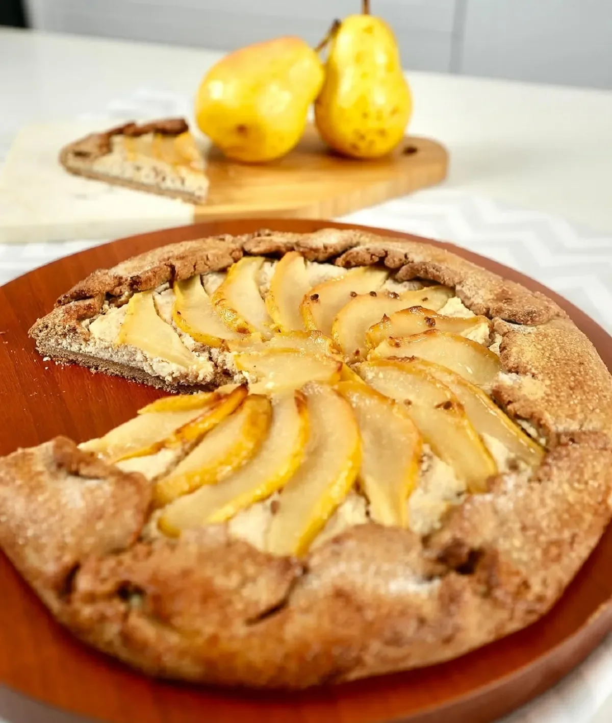 Receta deliciosa: Galette de ricota y peras especiadas para disfrutar con mate