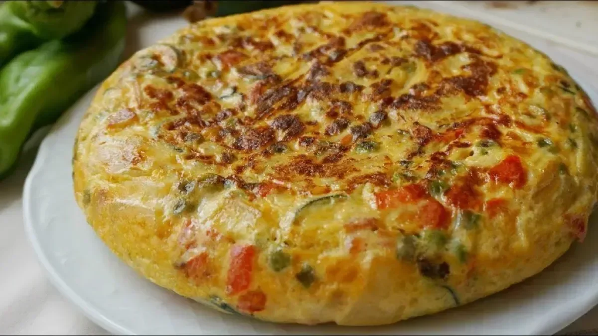 Receta rápida: Tortilla de verduras de otoño lista en solo 30 minutos