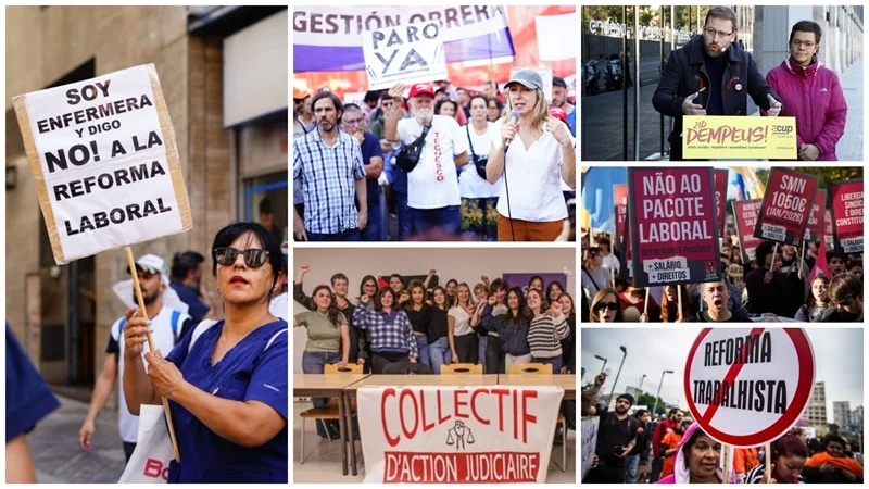 Rechazo global a la reforma laboral de Milei: repercusiones en la política argentina