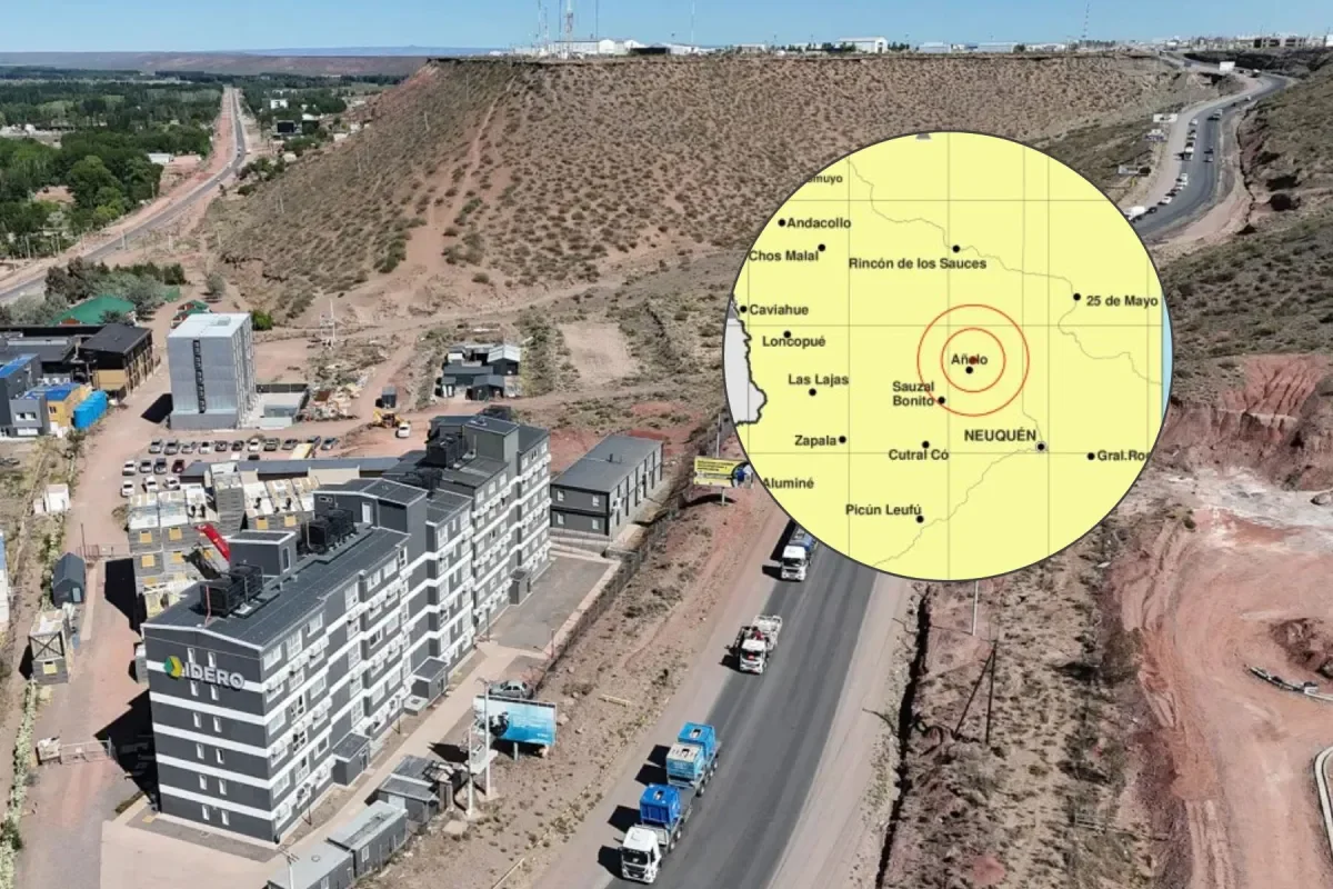Sismo de 2,9 en Añelo provoca alarma en ciudades de Neuquén