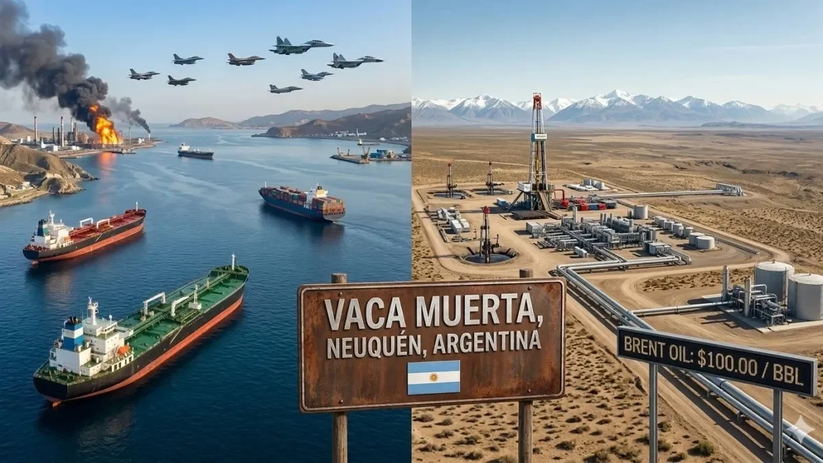 Vaca Muerta se posiciona en el nuevo escenario energético global tras crisis en Ormuz